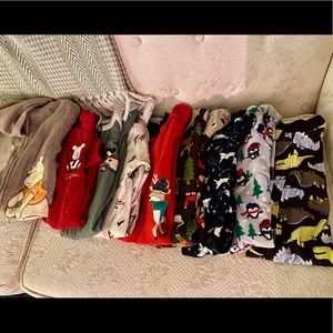 Lot of fleece pajamas 2T